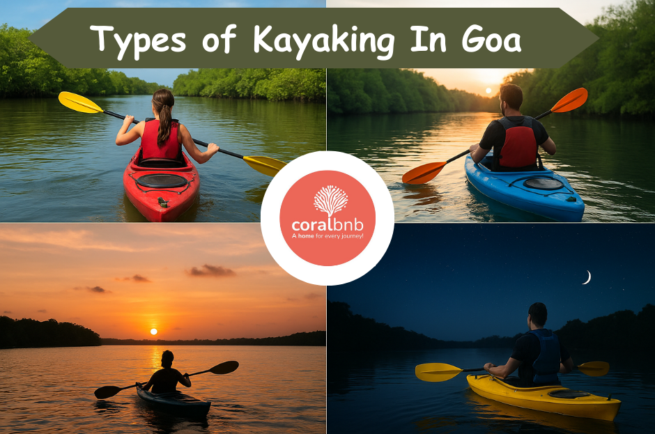 Types of Kayaking In Goa - Coral BnB