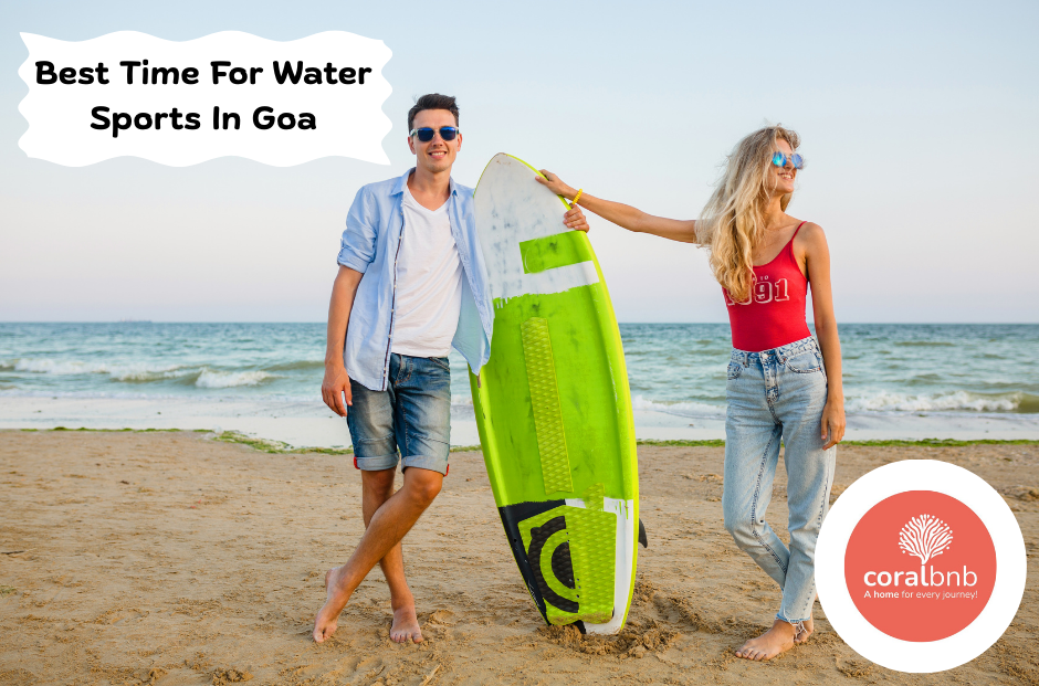 Best Time For Water Sports In Goa - Coral BnB
